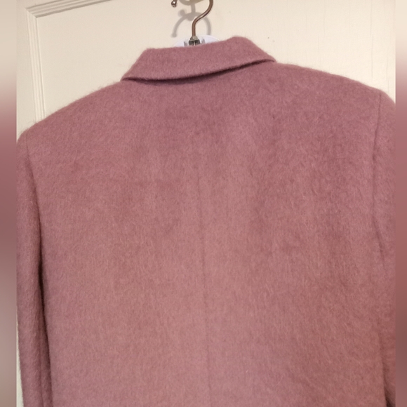 🛍️ BUNDLE ONLY 🛍️Elegant Purple Wool And Mohair Bend Women's Blazer - Picture 6 of 14